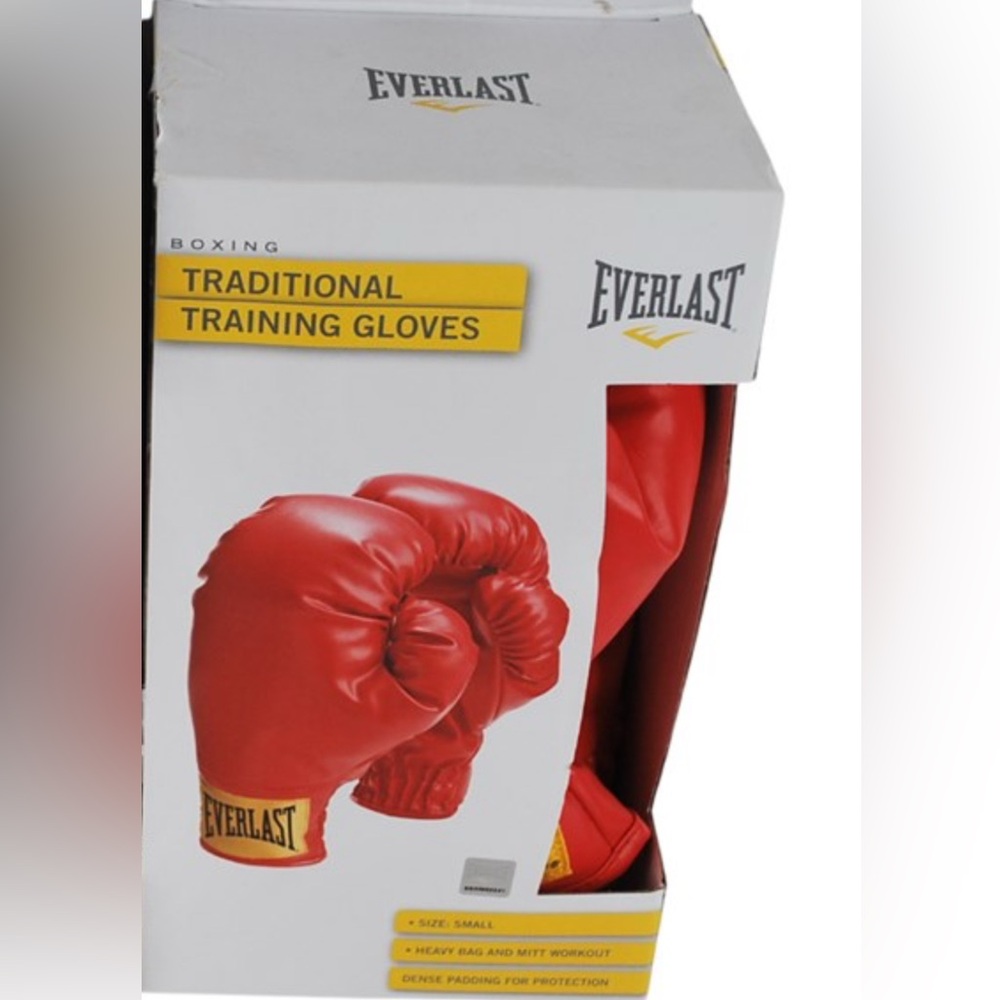 Everlast Traditional Training Boxing Gloves Size: Small New